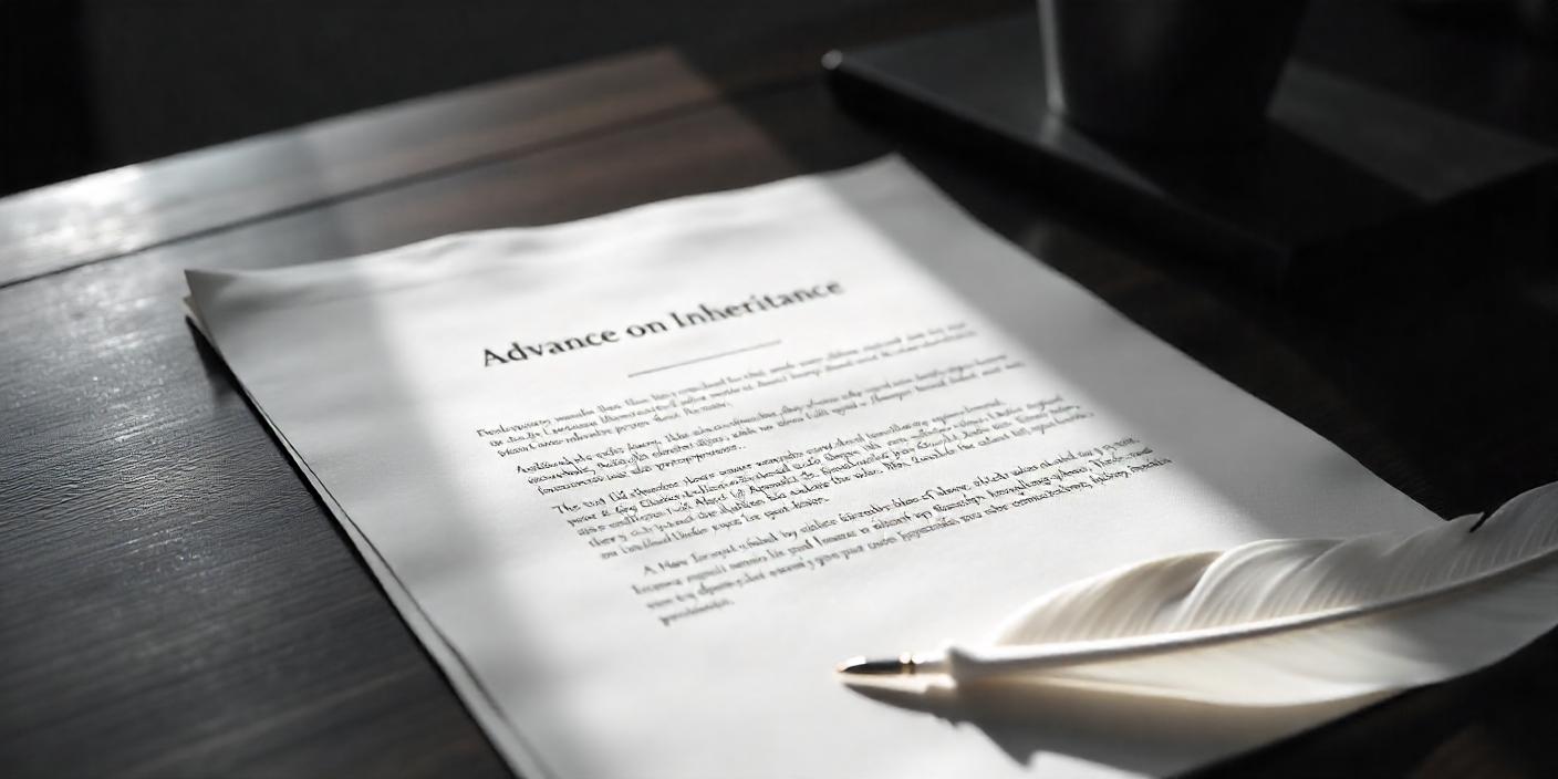 avance sur héritage